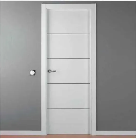 Puerta interior, blanca, hoja interior: pintada, chapada o laminada (IN-008)