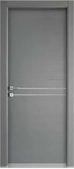 Puerta interior, gris, hoja interior: pintada, chapada o laminada (IN-012)