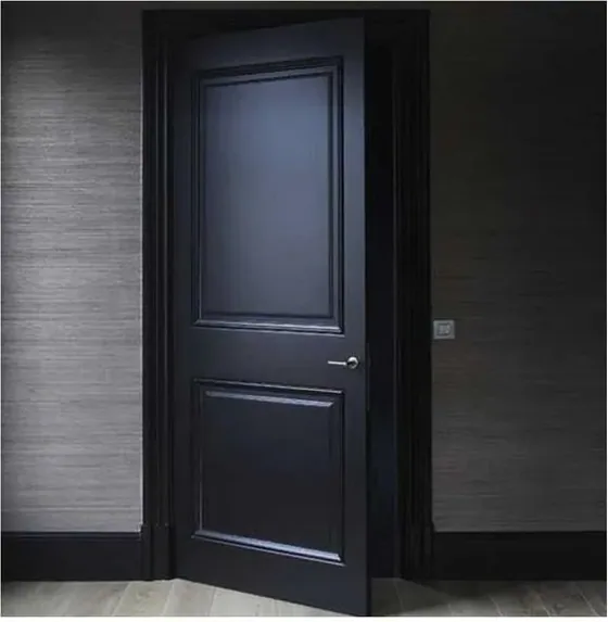 Puerta interior, madera oscura, hoja interior: pintada, chapada o laminada (IN-047)