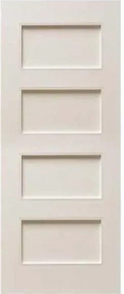 Puerta interior, blanca, hoja interior: pintada, chapada o laminada (IN-103)