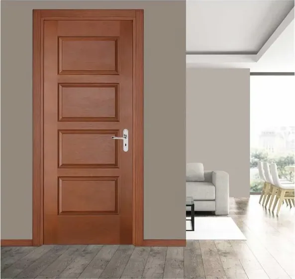 Puerta interior, roble miel, hoja interior: pintada, chapada o laminada (IN-105)