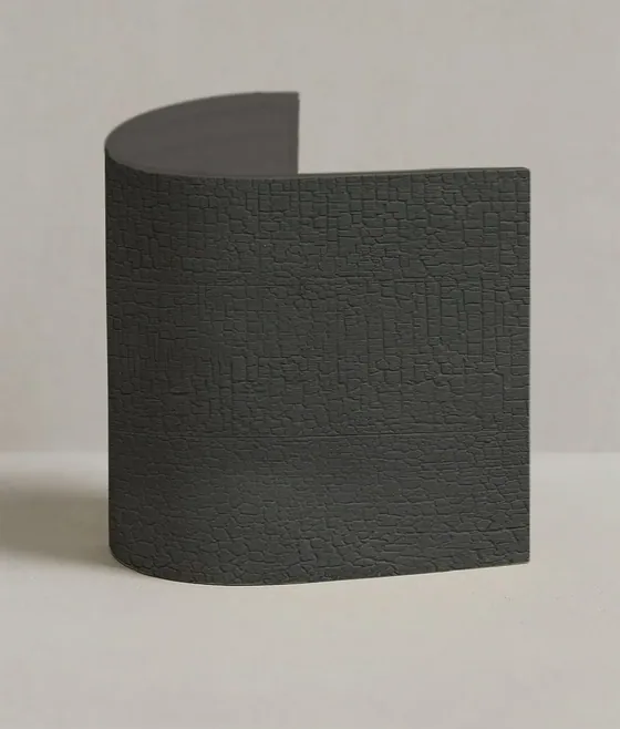 Charcoal Burnt Wood, panel, bent (MC412)