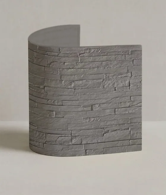 Stacked Stone, panel, bent (MC508)