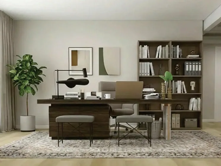 Sand oak, laid in the room (SP-02)