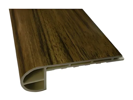 Flush stair nose, 94.5 × 1.8 × 0.3 in (2400 × 45 × 7 mm), for floors from 0.16 in (4 mm) (TR-04)